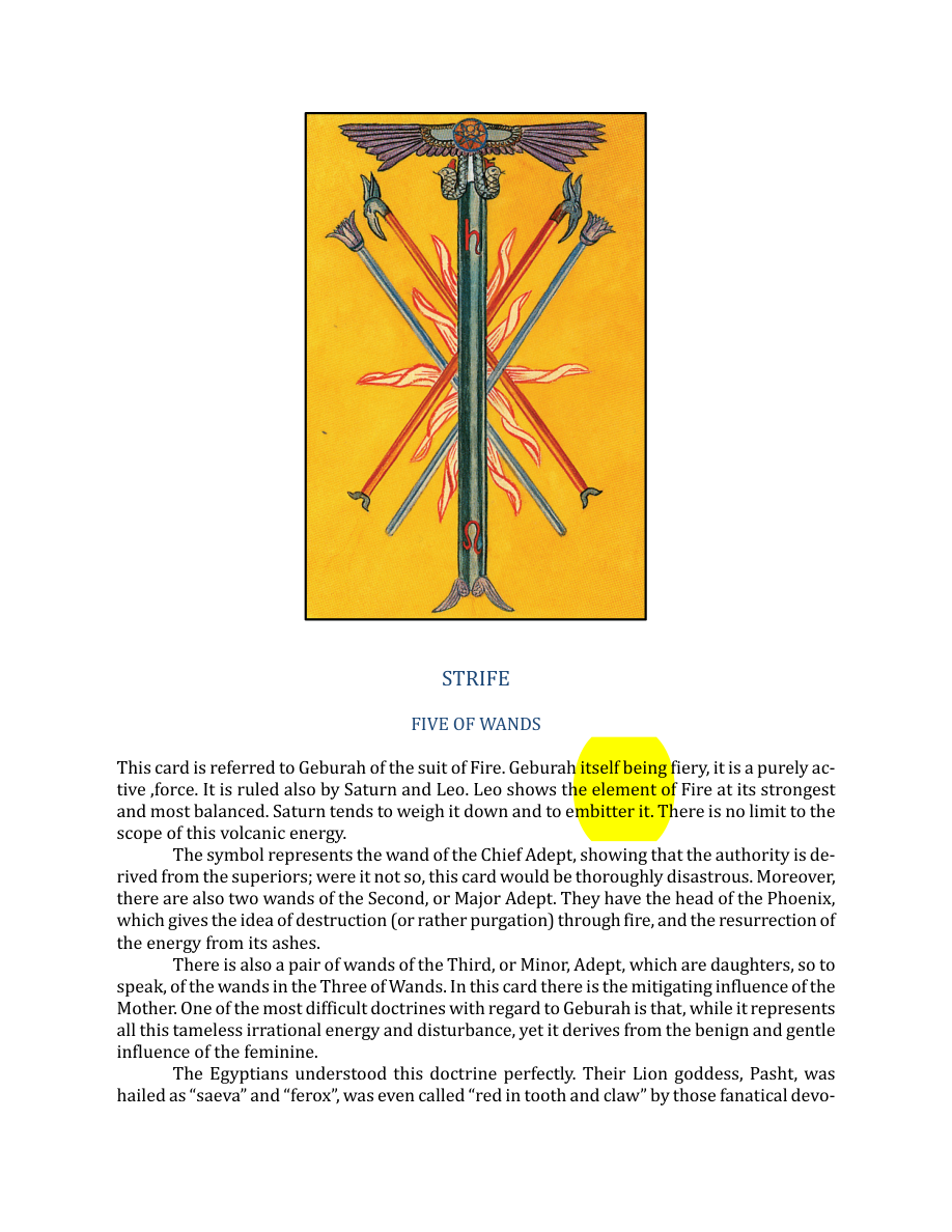 Original scan of The Book of Thoth, PDF page 190