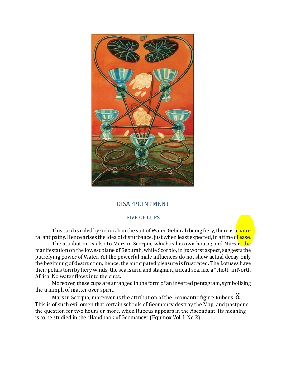 Original scan of The Book of Thoth, PDF page 203