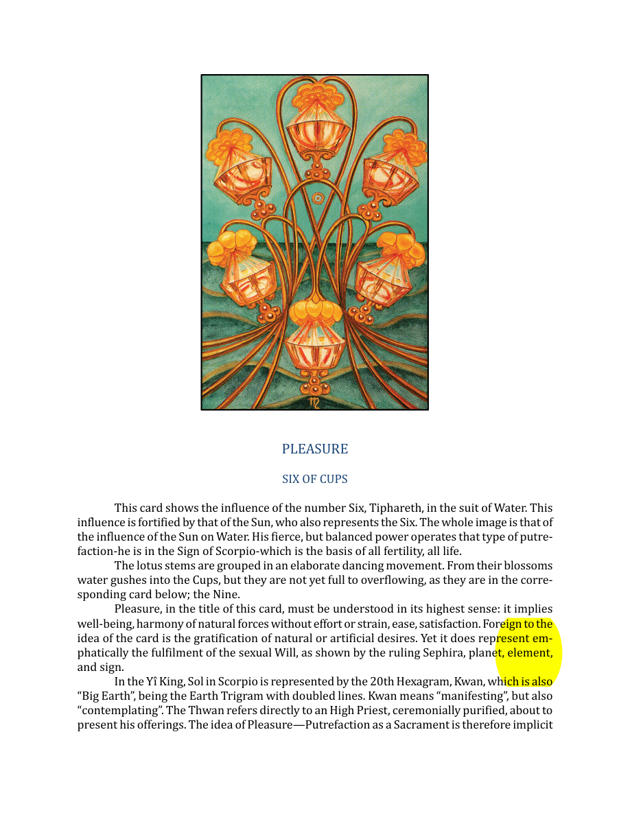 Original scan of The Book of Thoth, PDF page 204