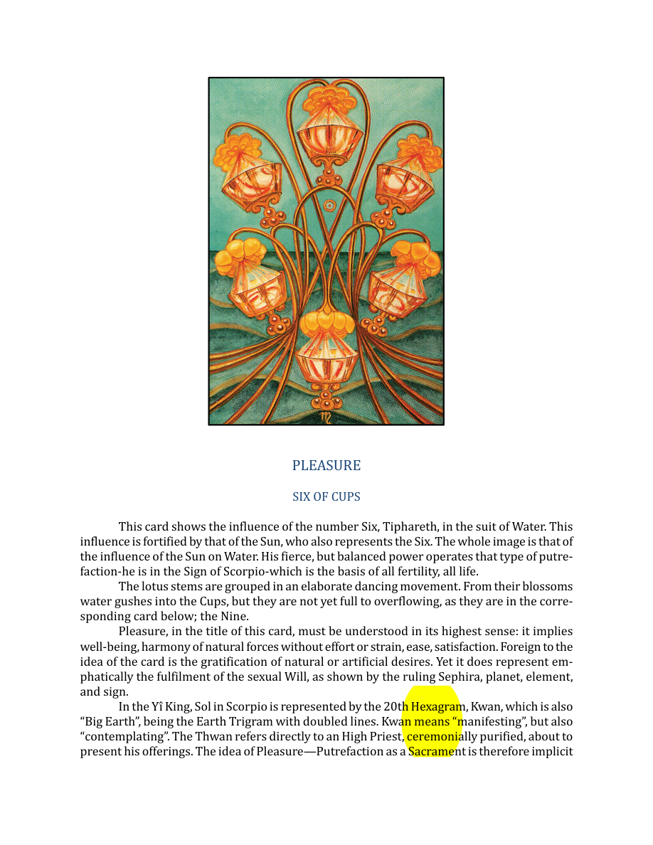 Original scan of The Book of Thoth, PDF page 204