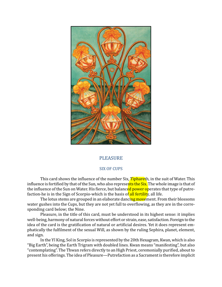 Original scan of The Book of Thoth, PDF page 204