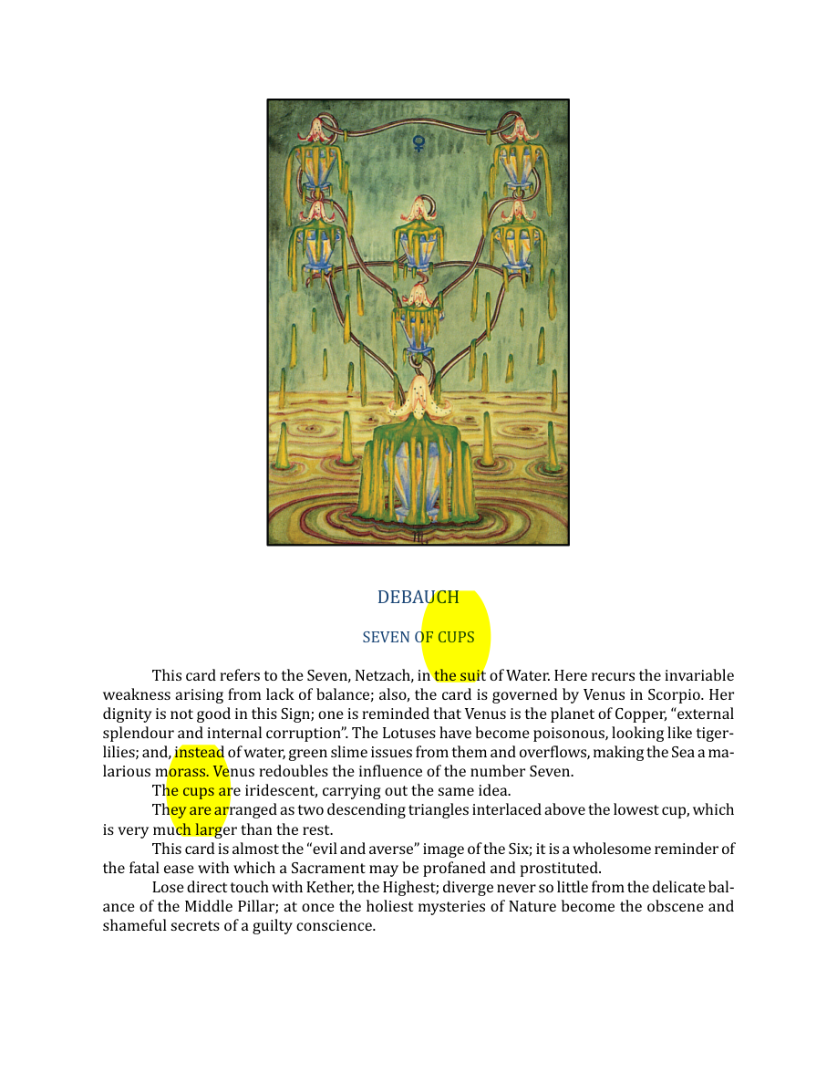 Original scan of The Book of Thoth, PDF page 206