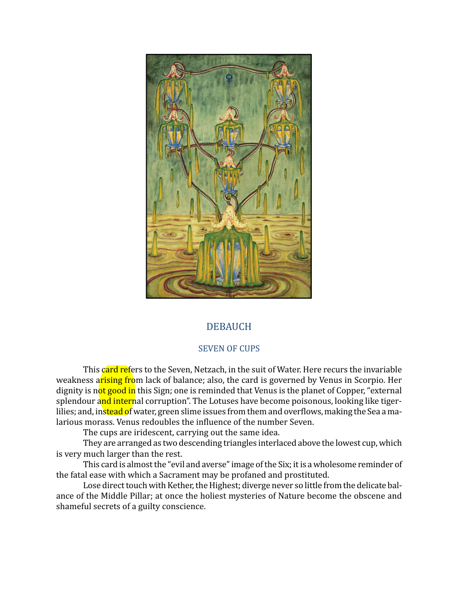 Original scan of The Book of Thoth, PDF page 206
