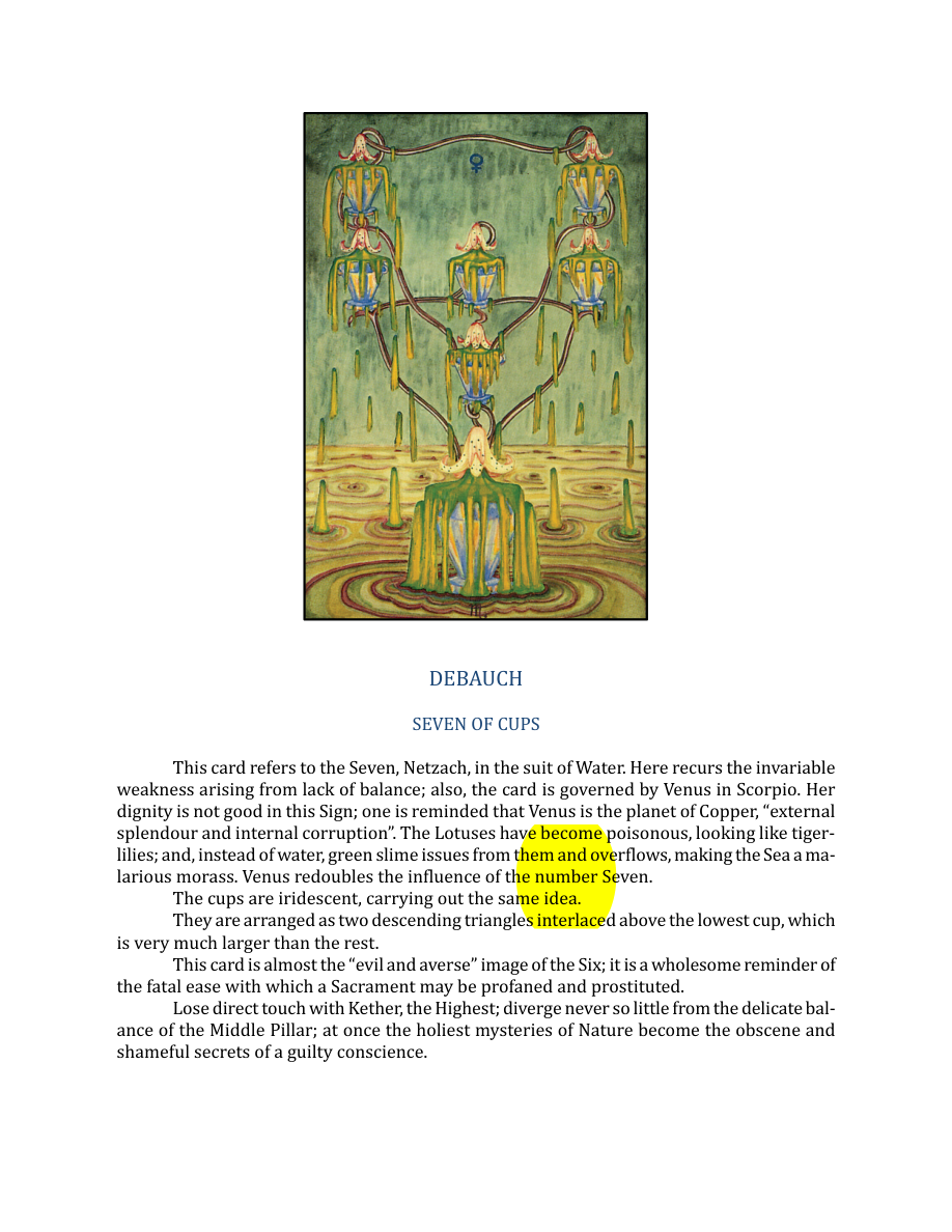 Original scan of The Book of Thoth, PDF page 206
