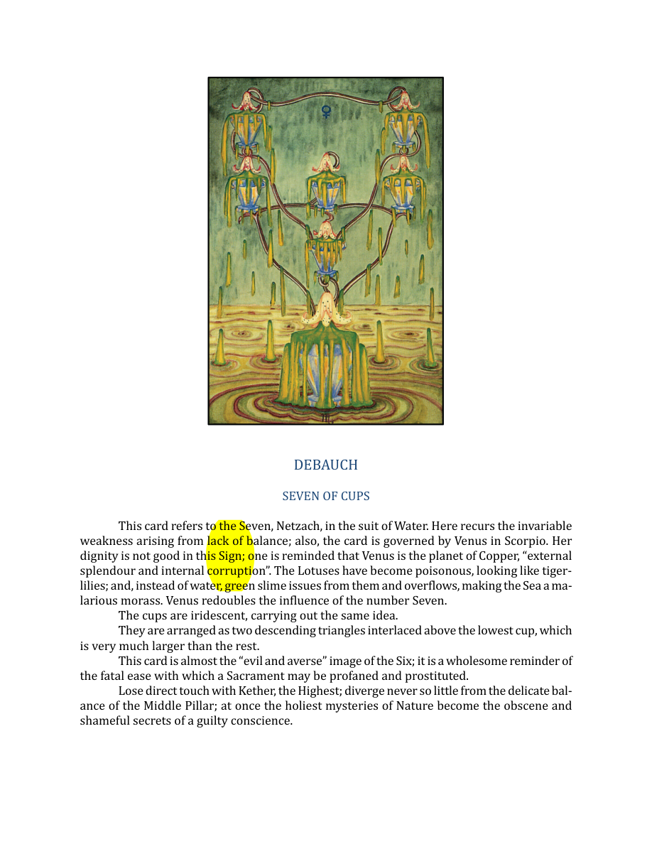 Original scan of The Book of Thoth, PDF page 206