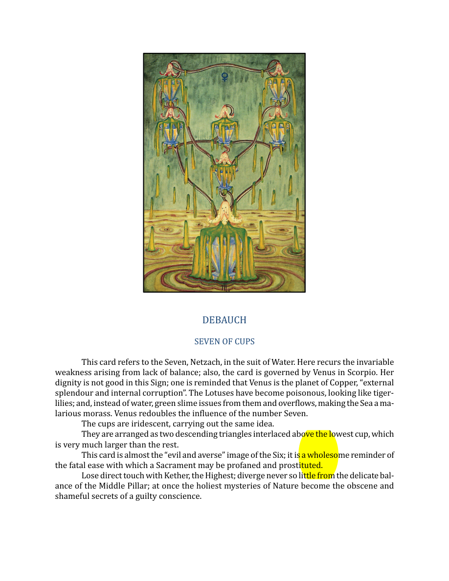 Original scan of The Book of Thoth, PDF page 206
