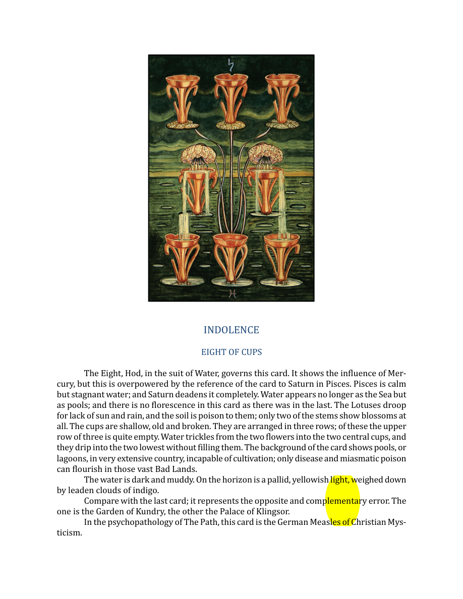 Original scan of The Book of Thoth, PDF page 207