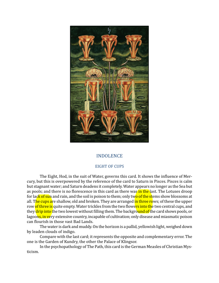 Original scan of The Book of Thoth, PDF page 207