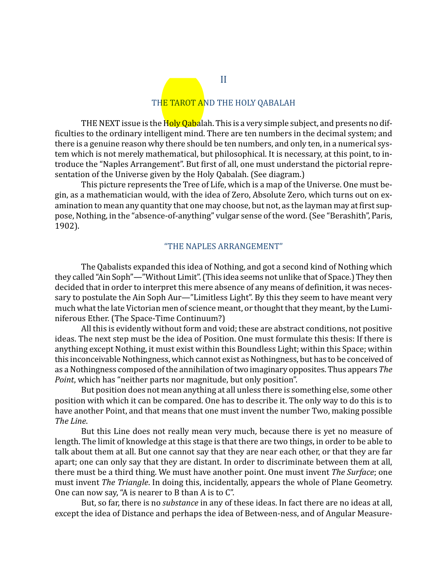 Original scan of The Book of Thoth, PDF page 21
