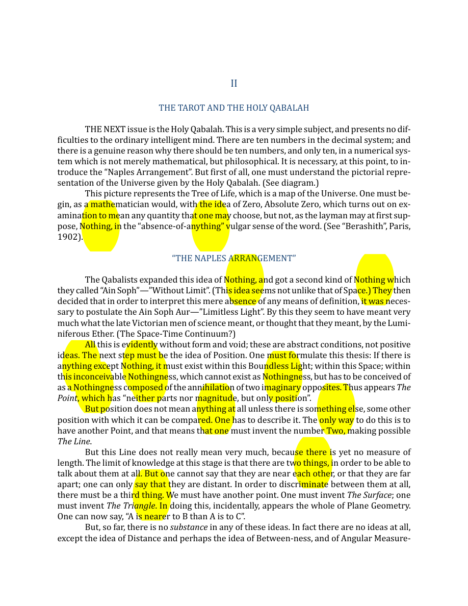 Original scan of The Book of Thoth, PDF page 21