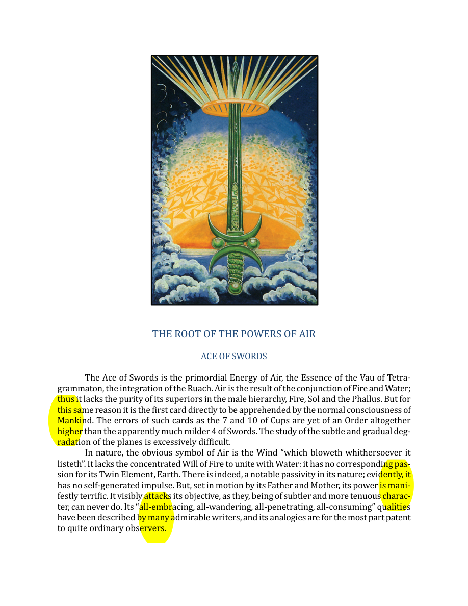 Original scan of The Book of Thoth, PDF page 211