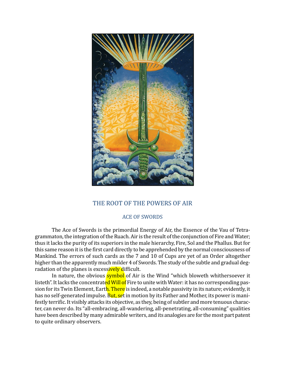 Original scan of The Book of Thoth, PDF page 211