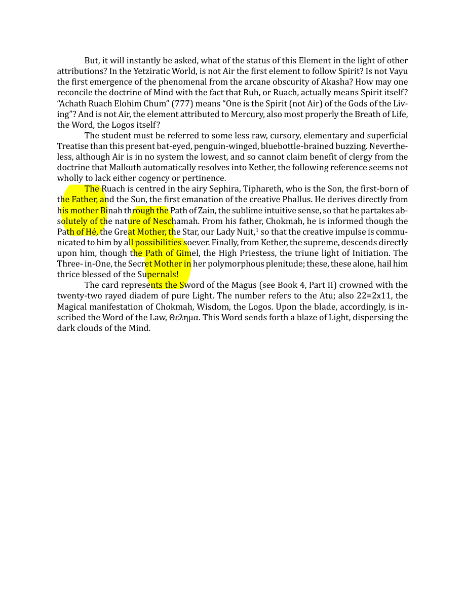 Original scan of The Book of Thoth, PDF page 212