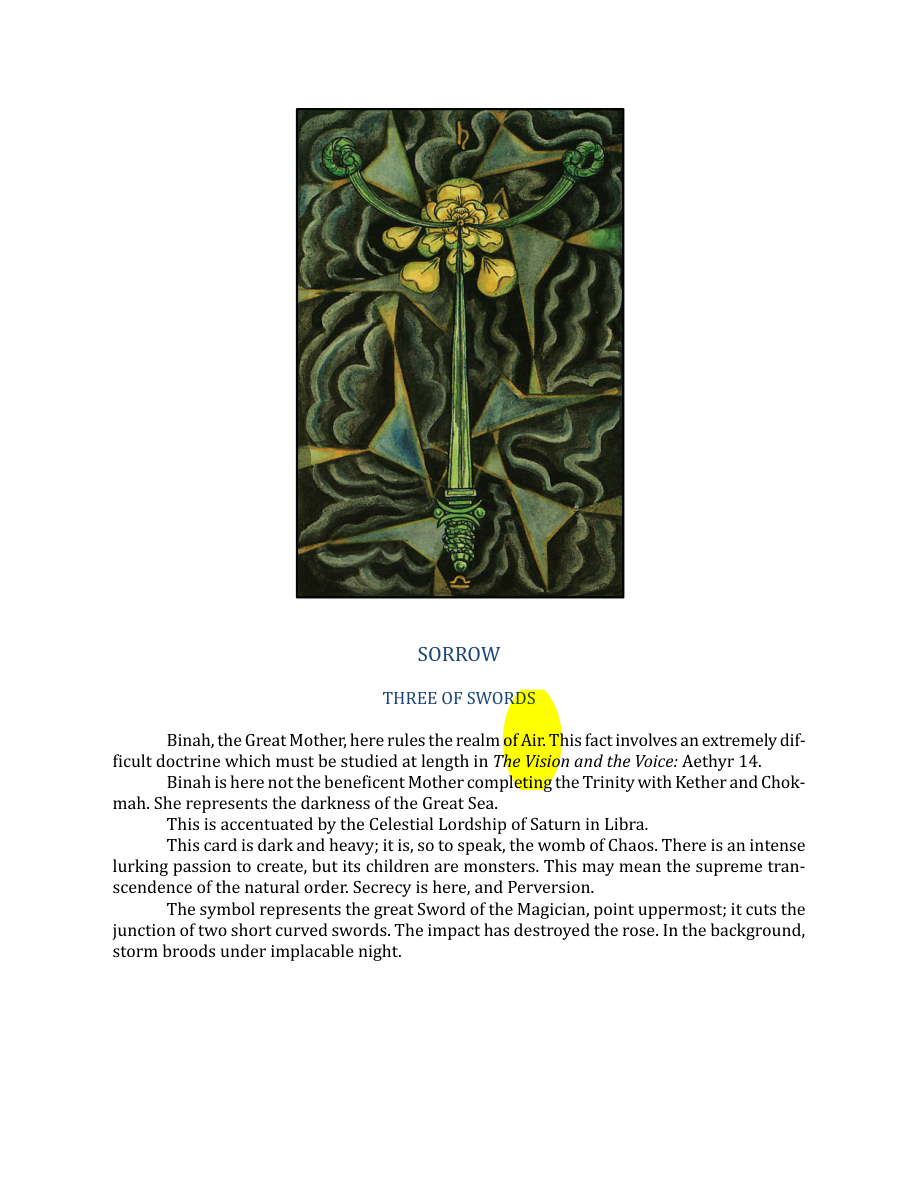 Original scan of The Book of Thoth, PDF page 215