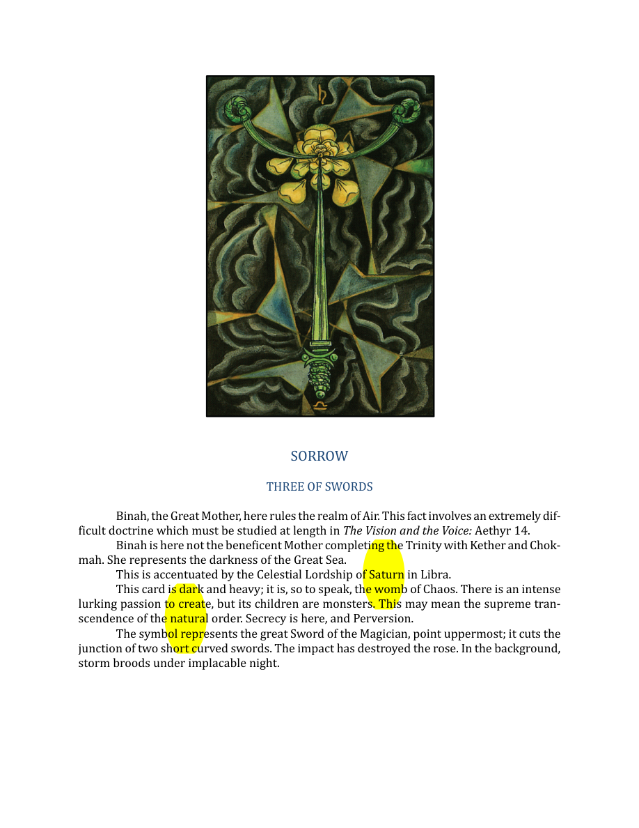 Original scan of The Book of Thoth, PDF page 215