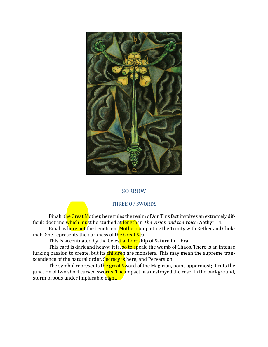 Original scan of The Book of Thoth, PDF page 215