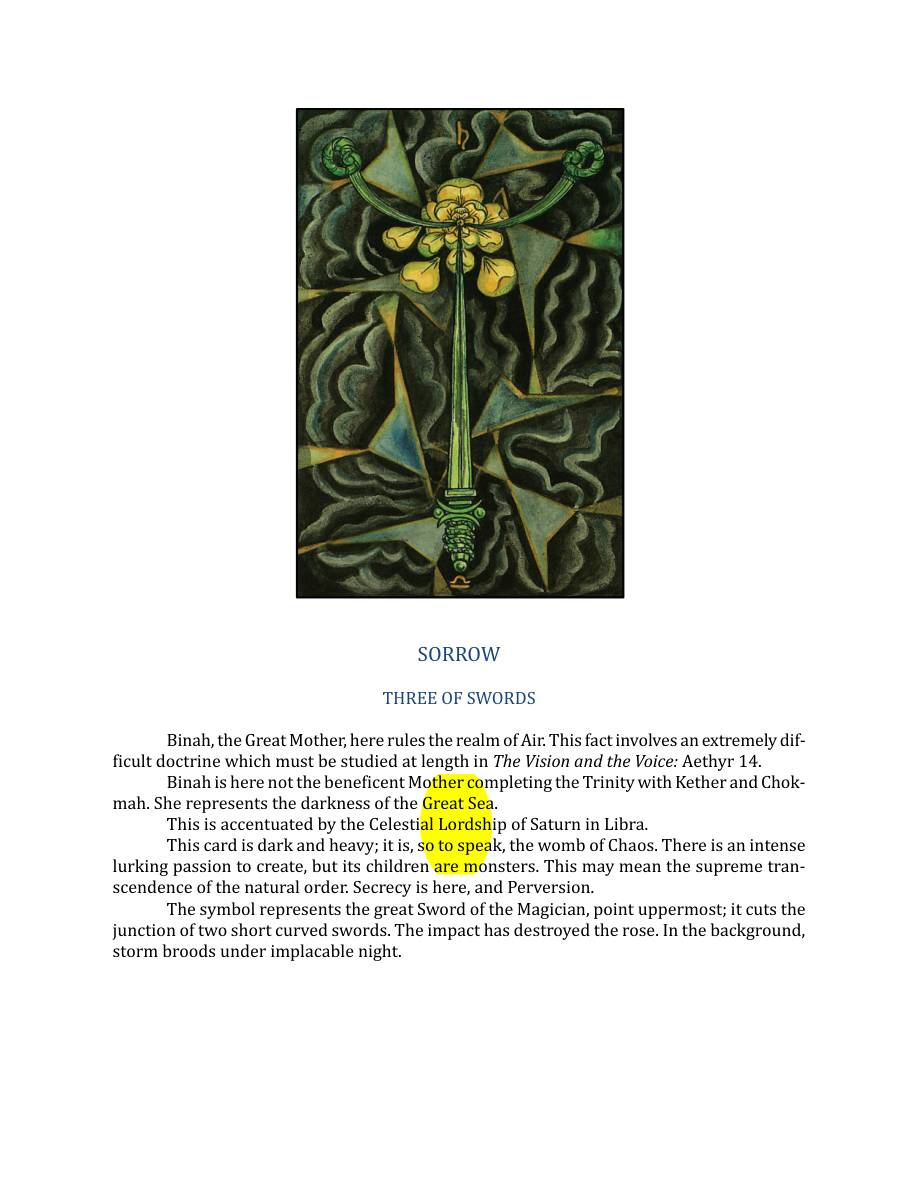 Original scan of The Book of Thoth, PDF page 215