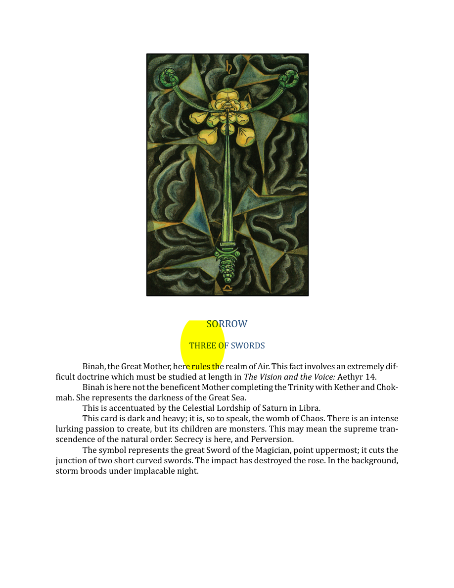 Original scan of The Book of Thoth, PDF page 215
