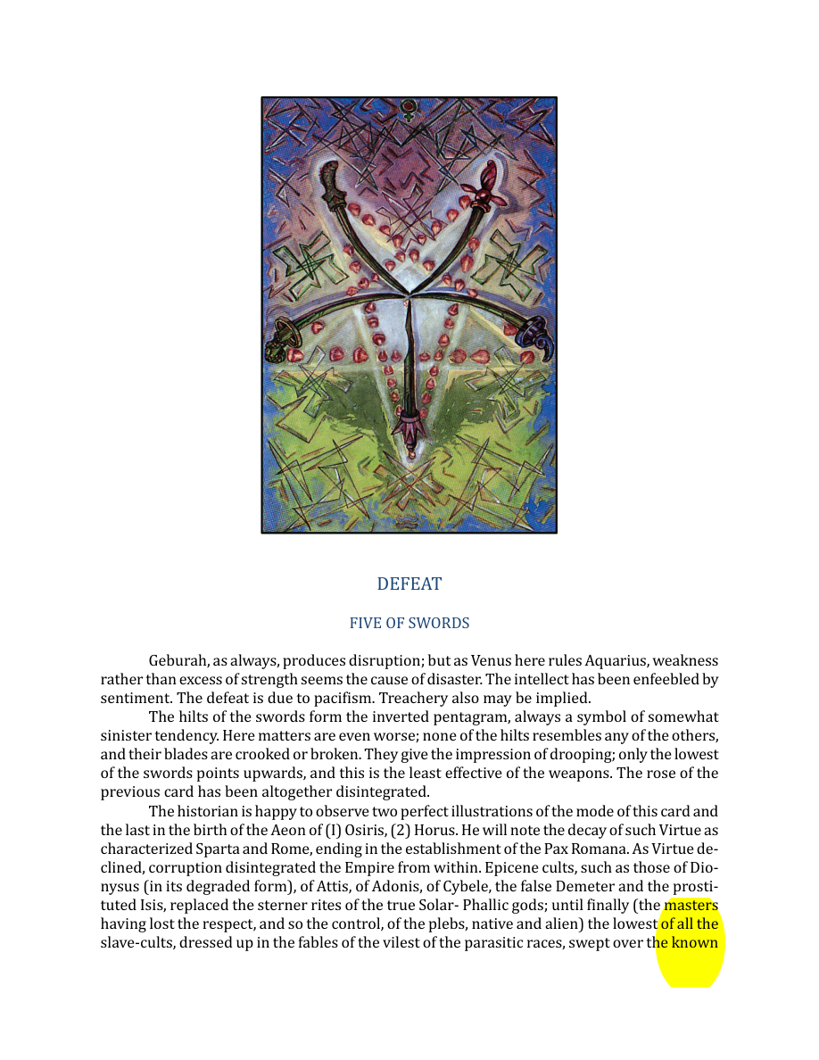 Original scan of The Book of Thoth, PDF page 217