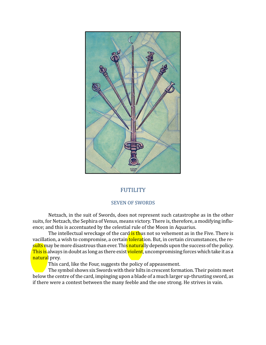 Original scan of The Book of Thoth, PDF page 220