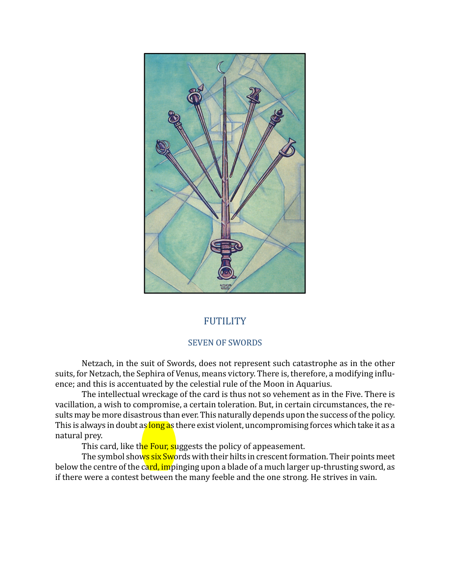 Original scan of The Book of Thoth, PDF page 220