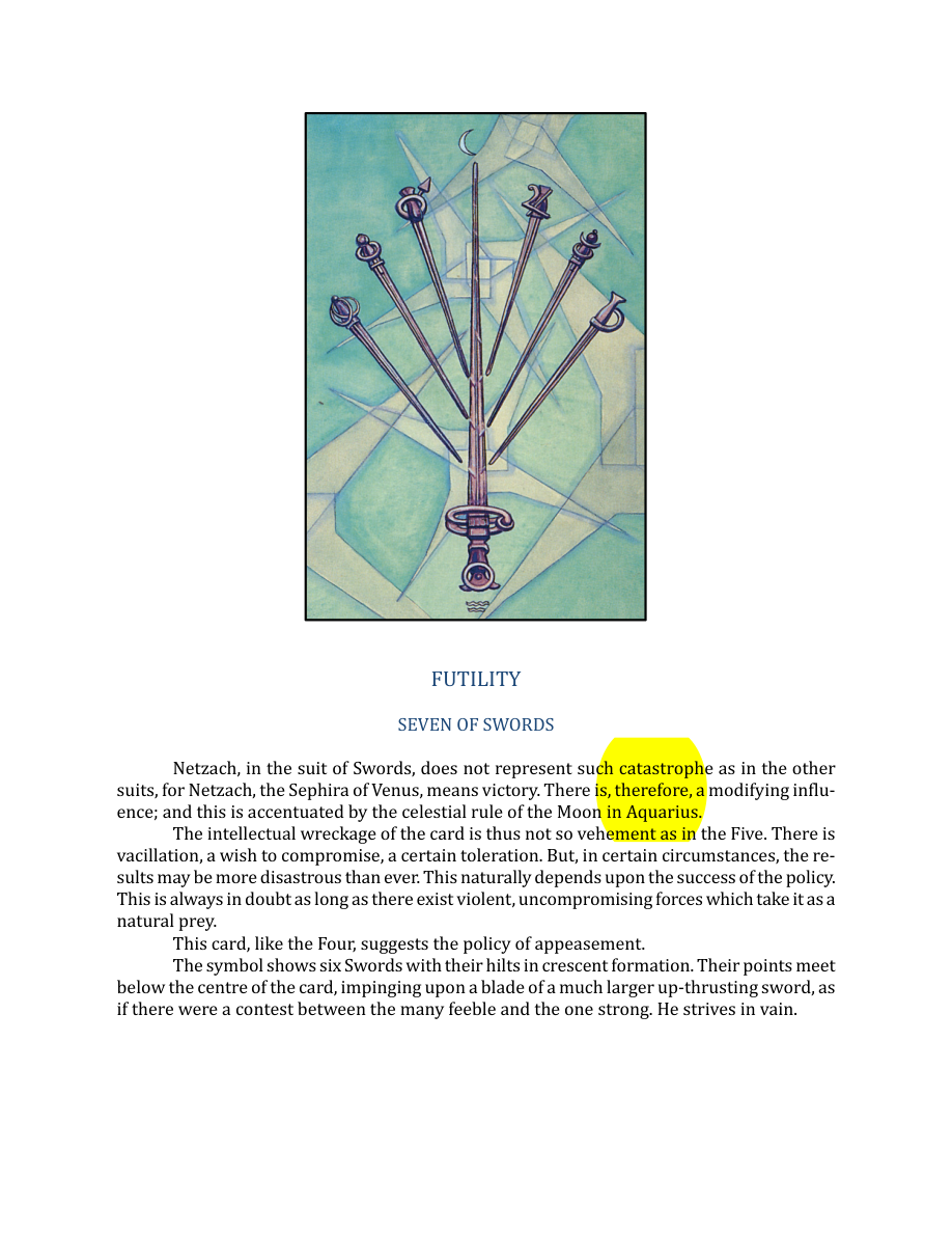 Original scan of The Book of Thoth, PDF page 220
