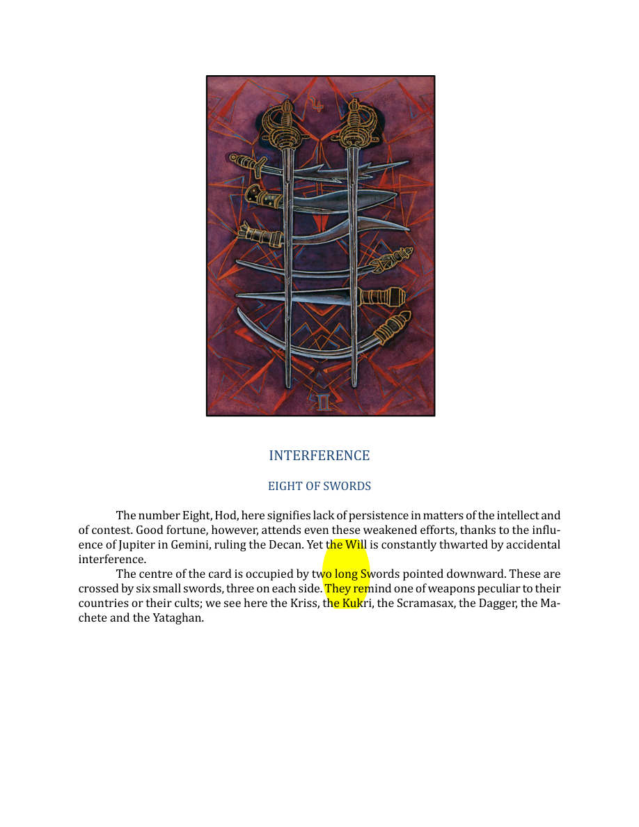 Original scan of The Book of Thoth, PDF page 221