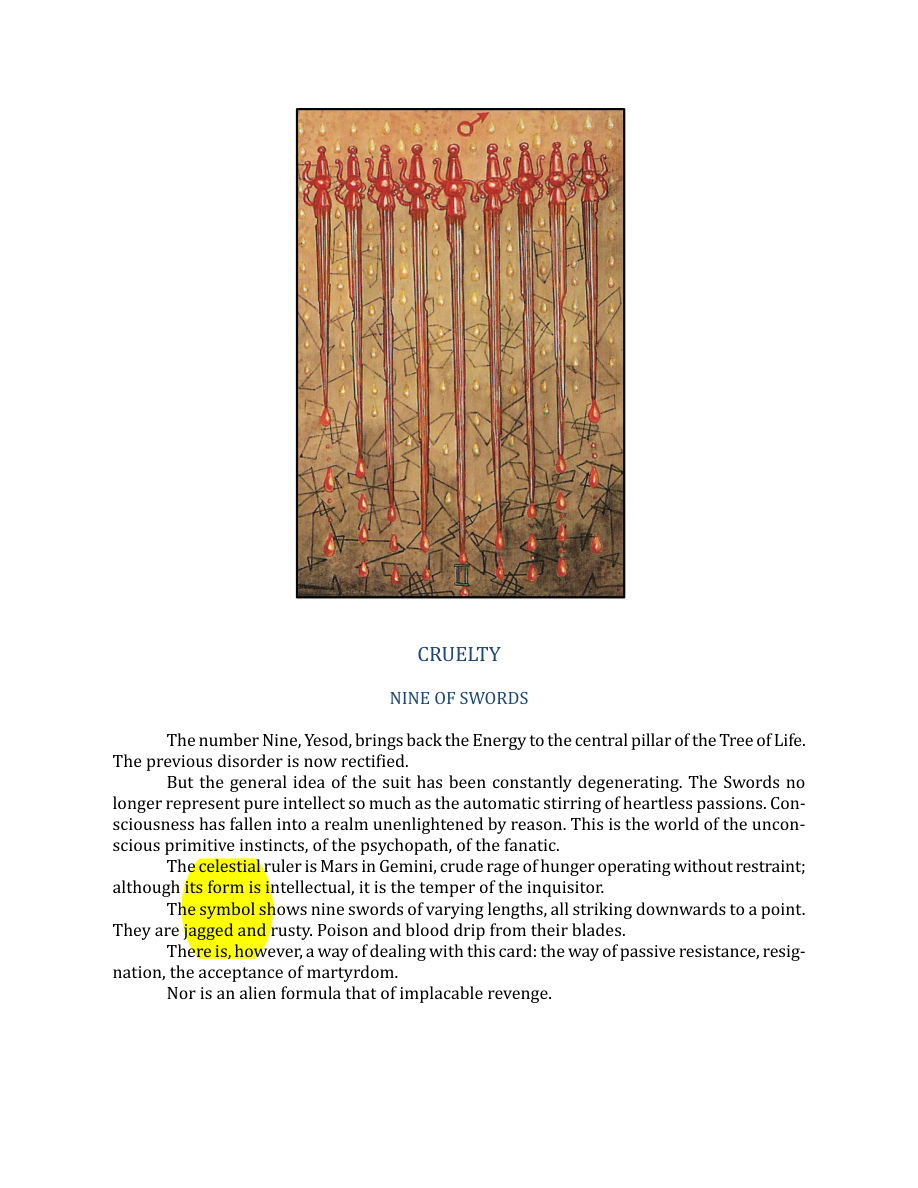 Original scan of The Book of Thoth, PDF page 222