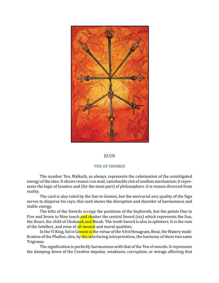 Original scan of The Book of Thoth, PDF page 223