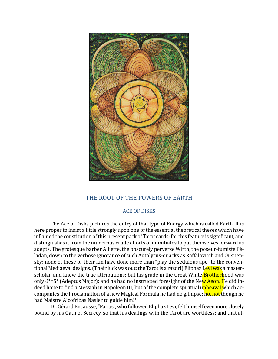 Original scan of The Book of Thoth, PDF page 225