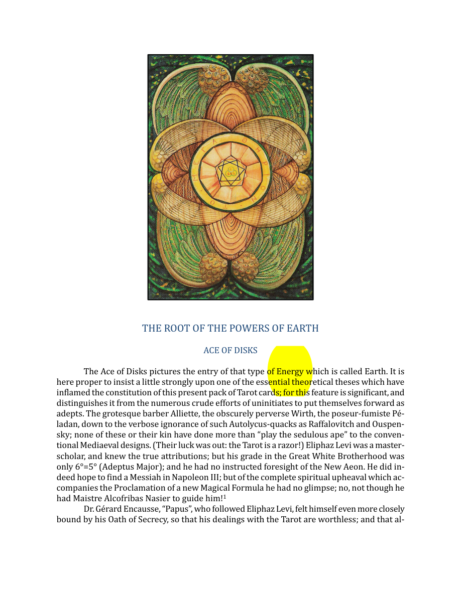 Original scan of The Book of Thoth, PDF page 225