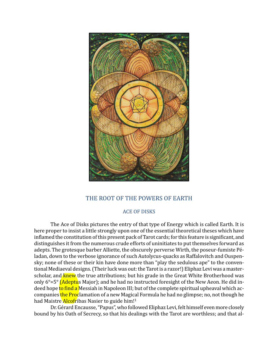 Original scan of The Book of Thoth, PDF page 225