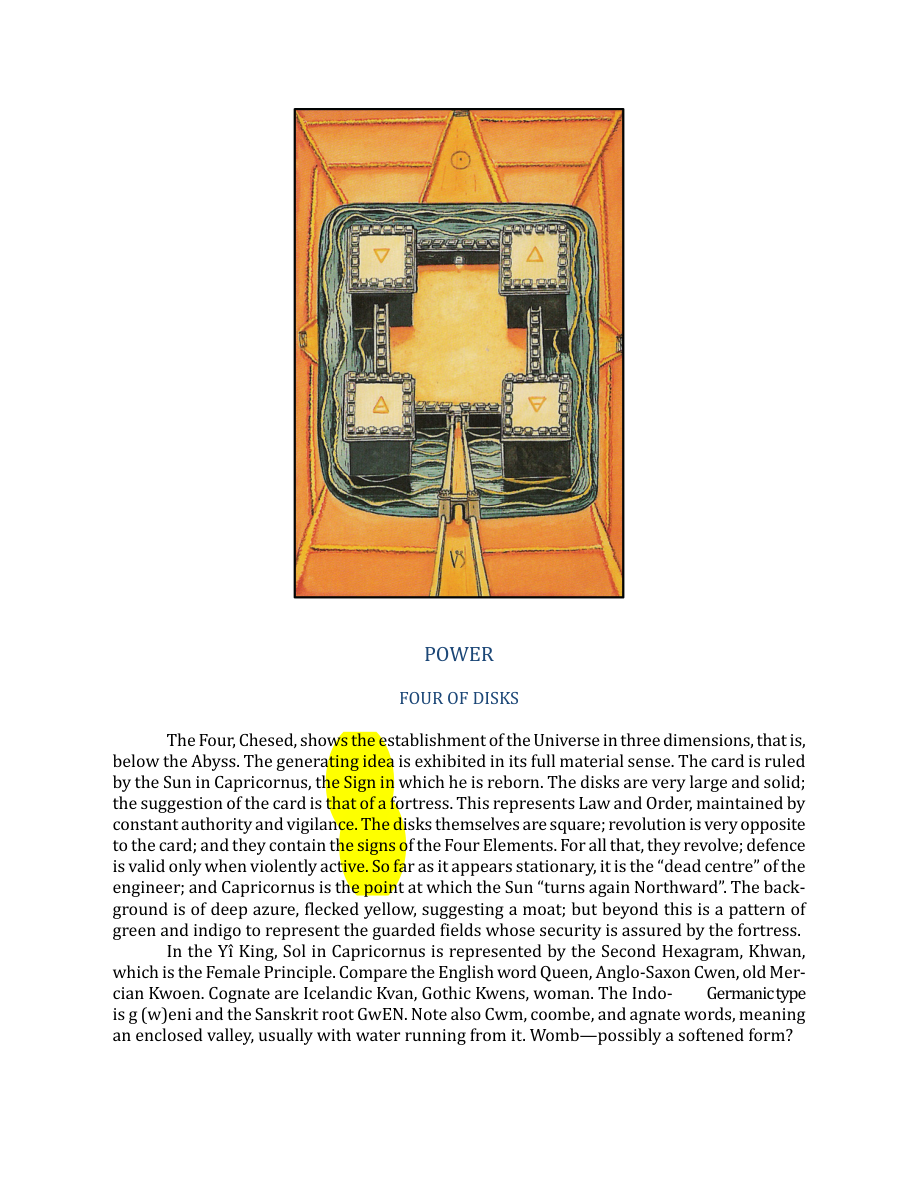 Original scan of The Book of Thoth, PDF page 230
