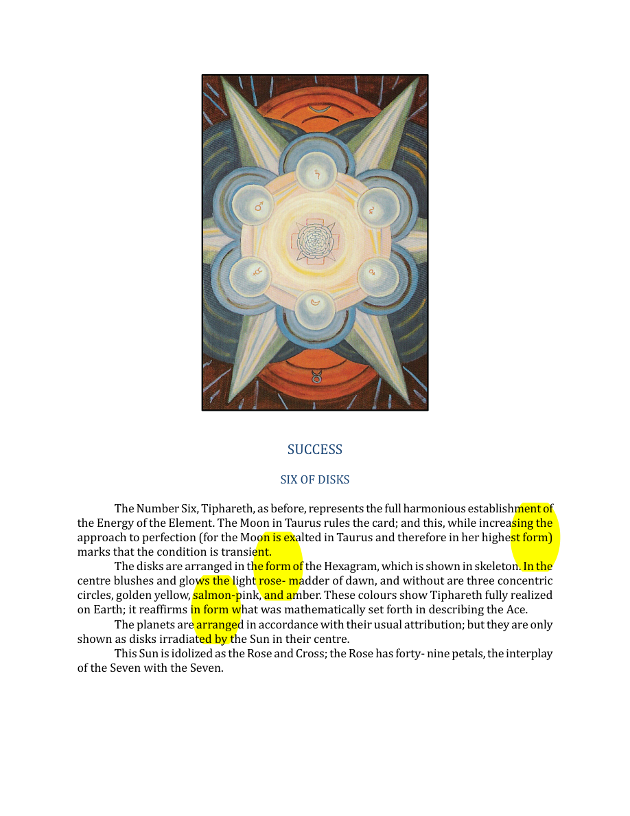 Original scan of The Book of Thoth, PDF page 233