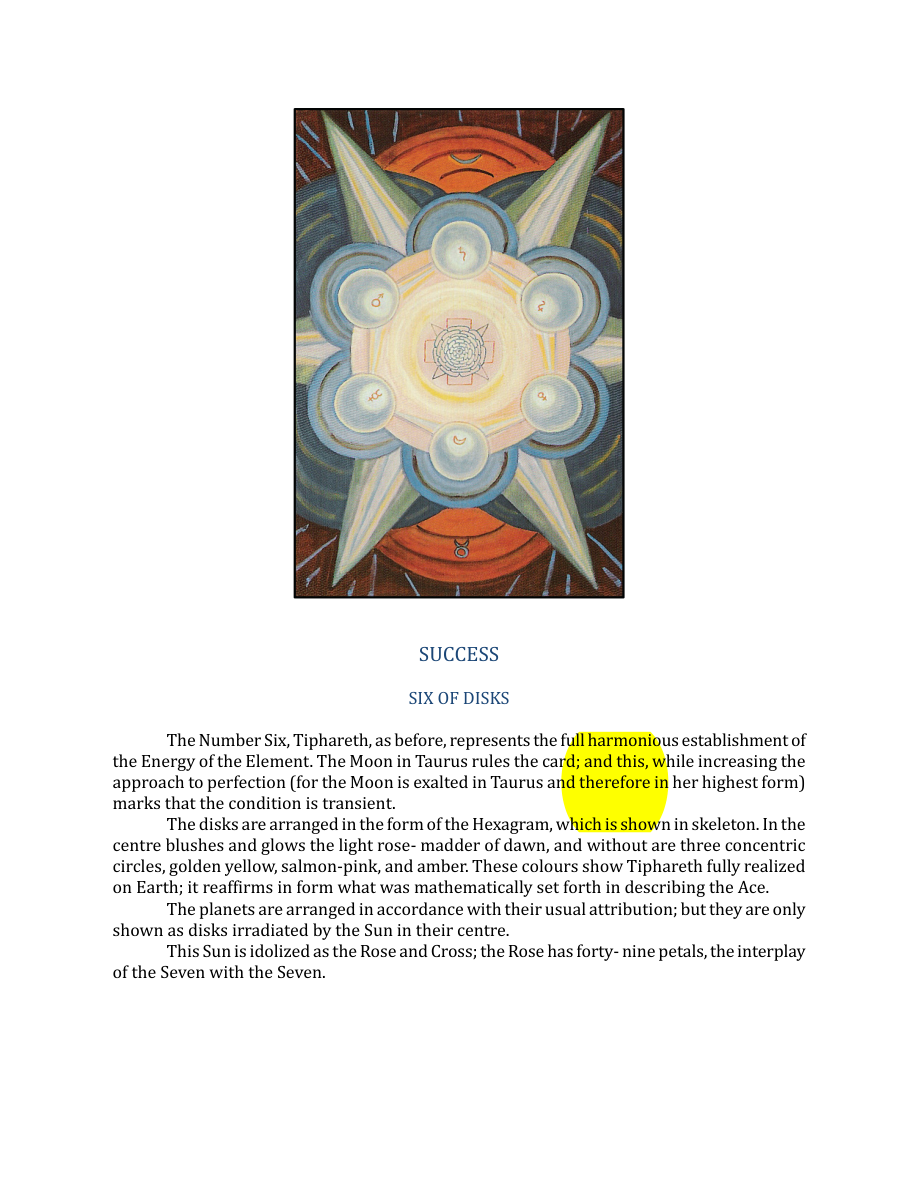 Original scan of The Book of Thoth, PDF page 233