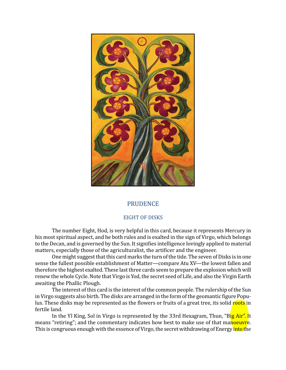 Original scan of The Book of Thoth, PDF page 235