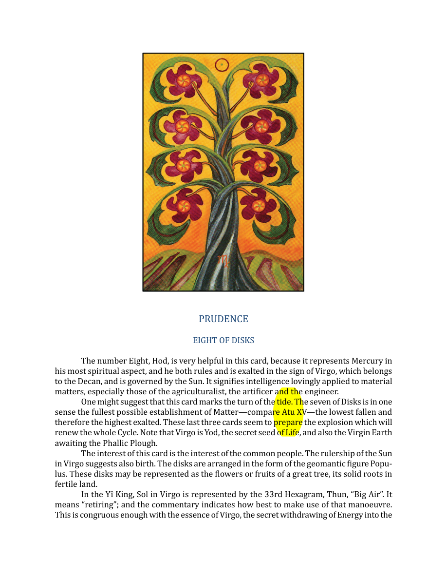 Original scan of The Book of Thoth, PDF page 235