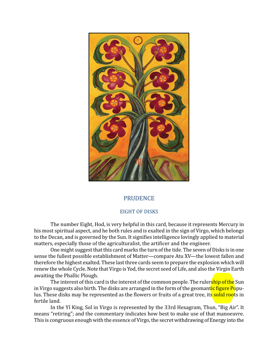 Original scan of The Book of Thoth, PDF page 235