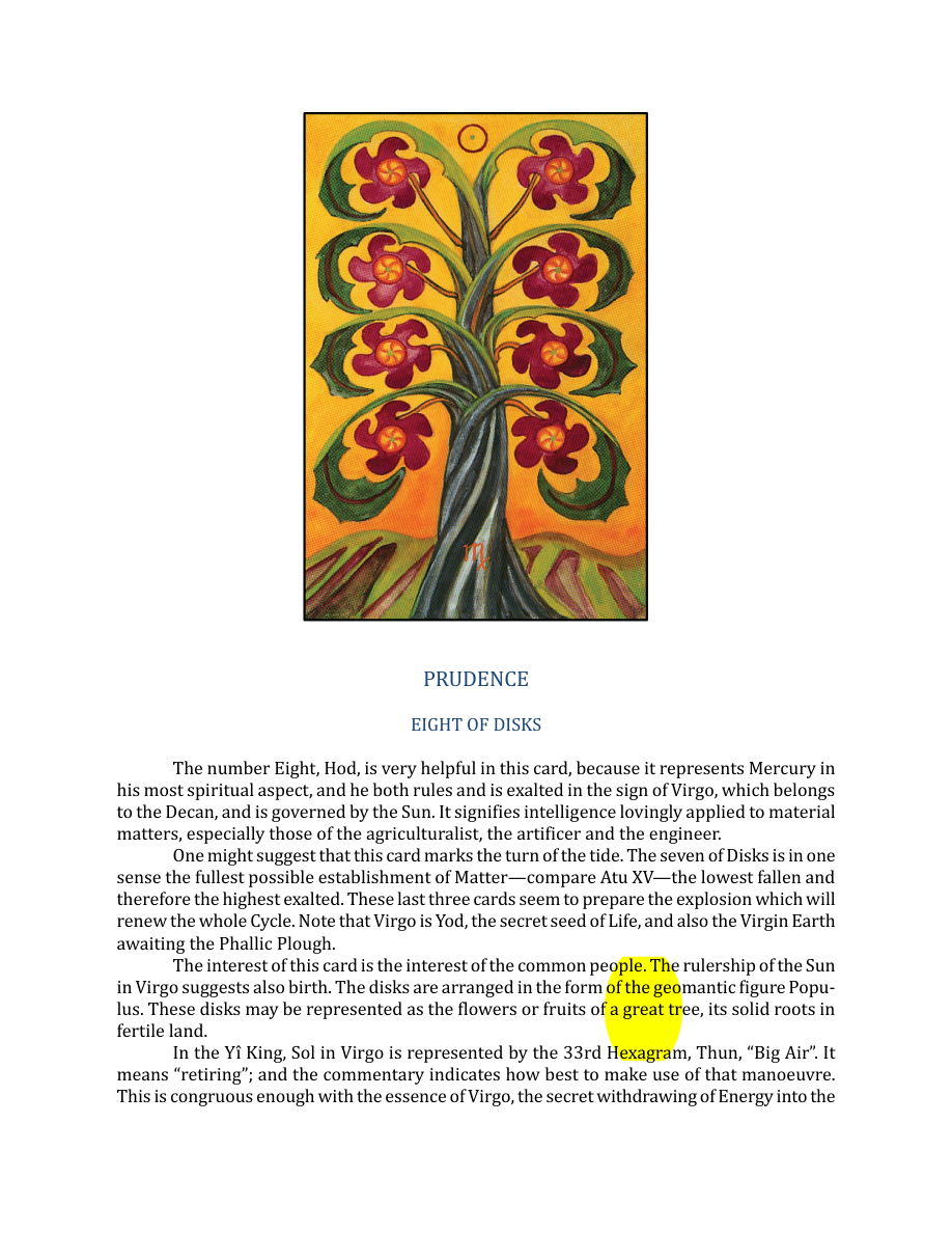 Original scan of The Book of Thoth, PDF page 235