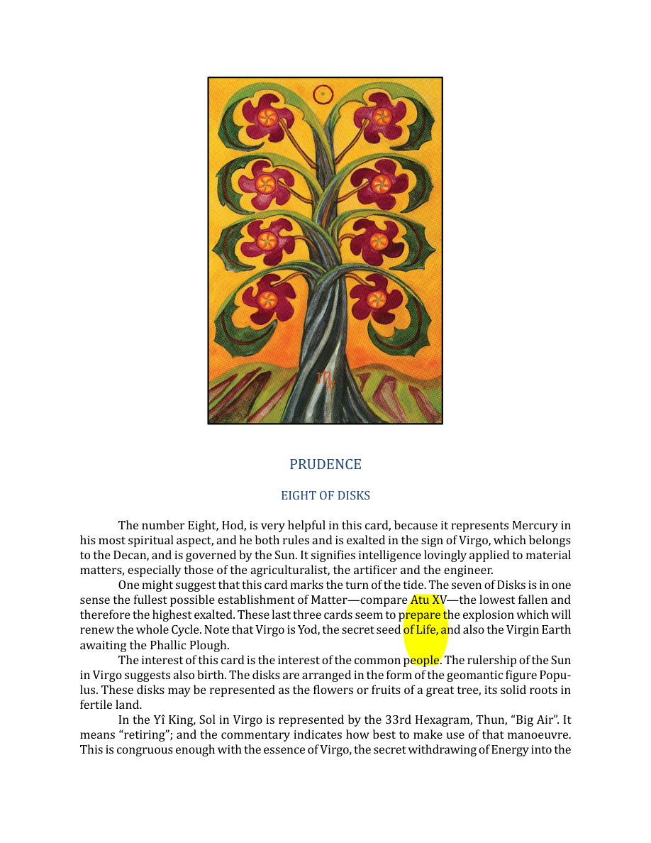 Original scan of The Book of Thoth, PDF page 235