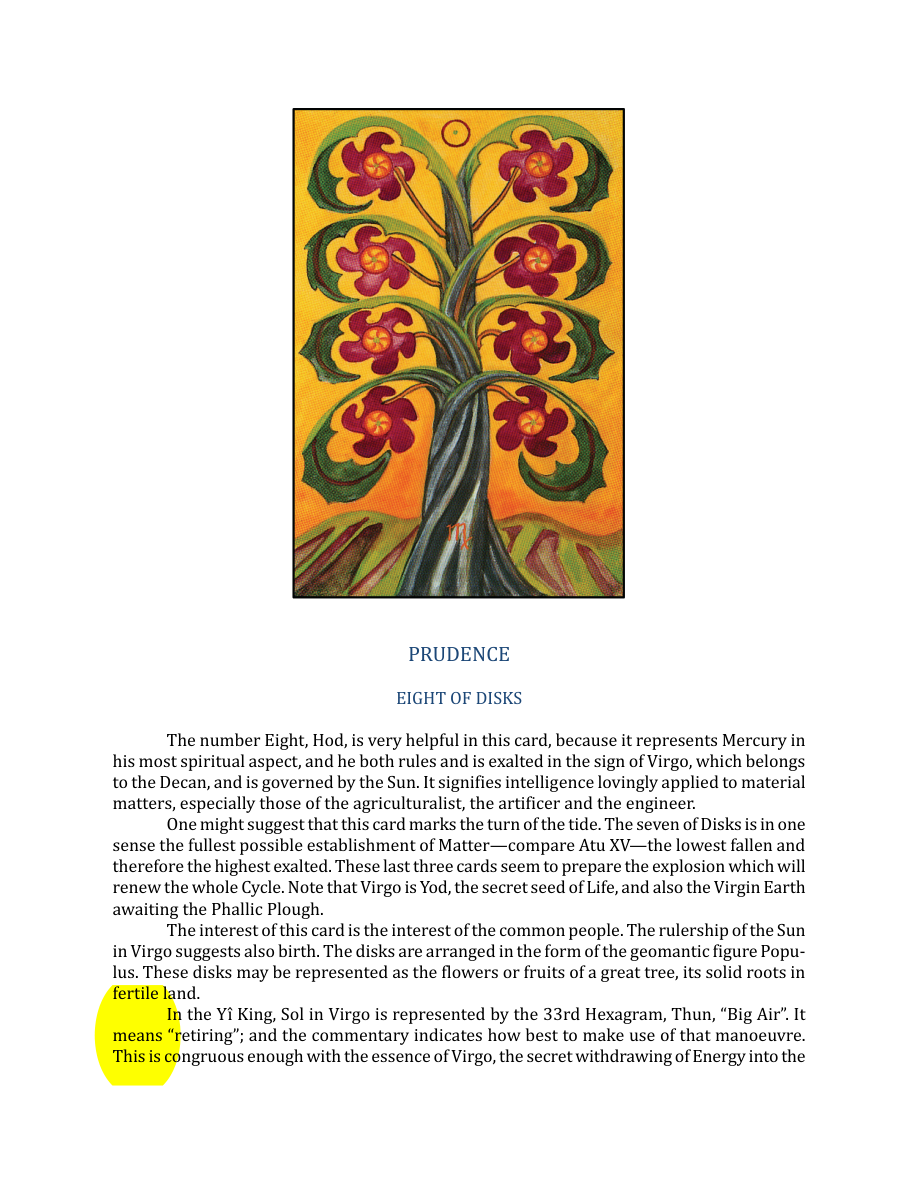 Original scan of The Book of Thoth, PDF page 235