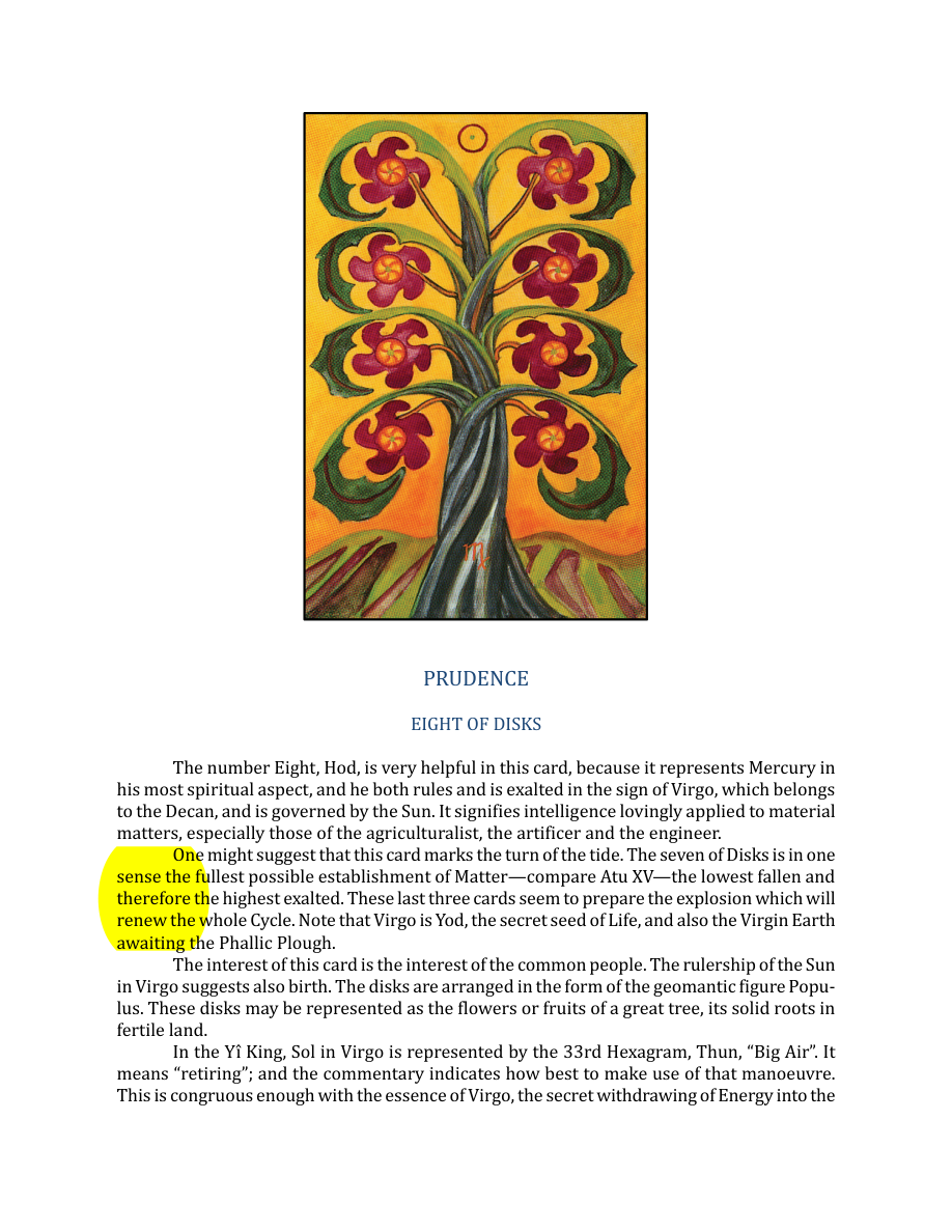 Original scan of The Book of Thoth, PDF page 235