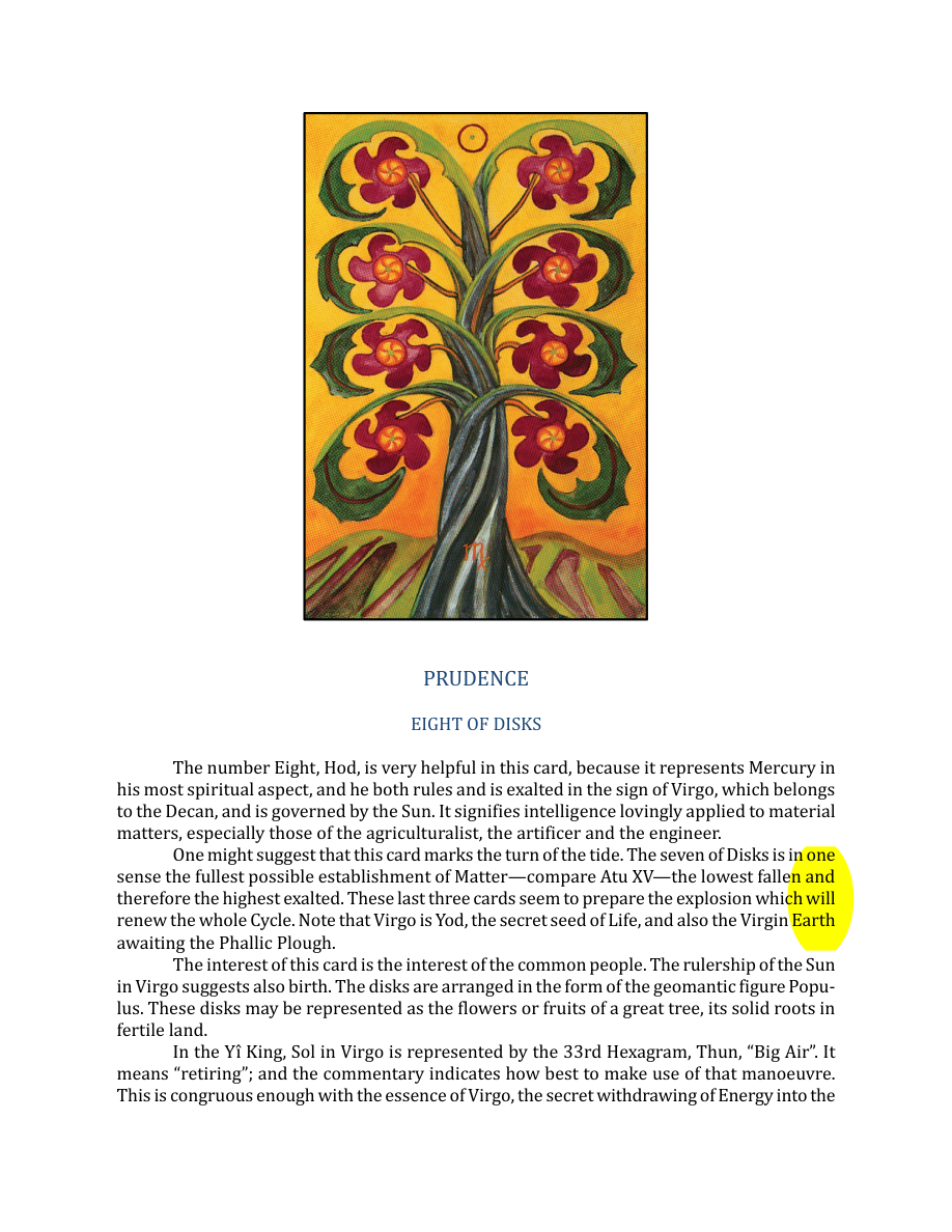 Original scan of The Book of Thoth, PDF page 235