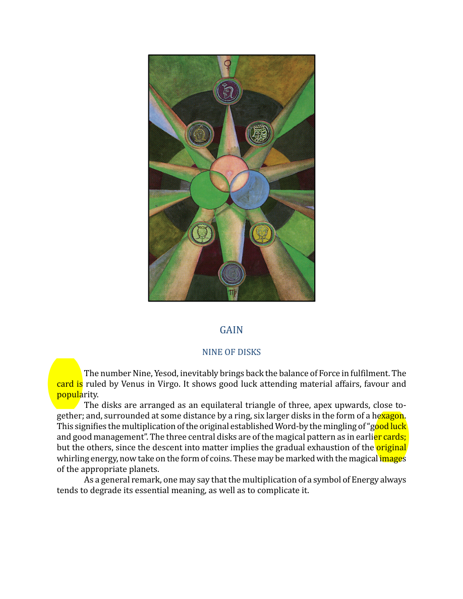 Original scan of The Book of Thoth, PDF page 237