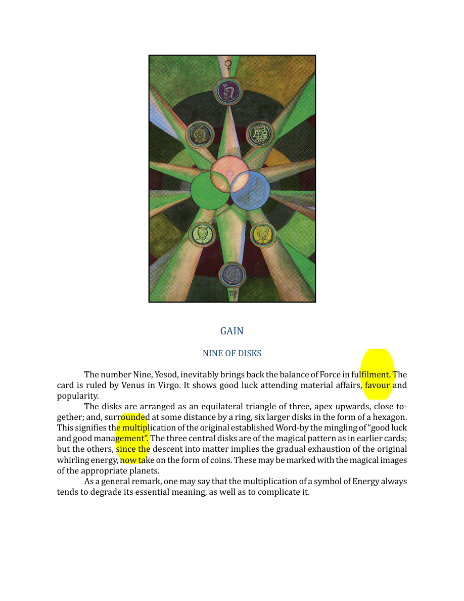Original scan of The Book of Thoth, PDF page 237