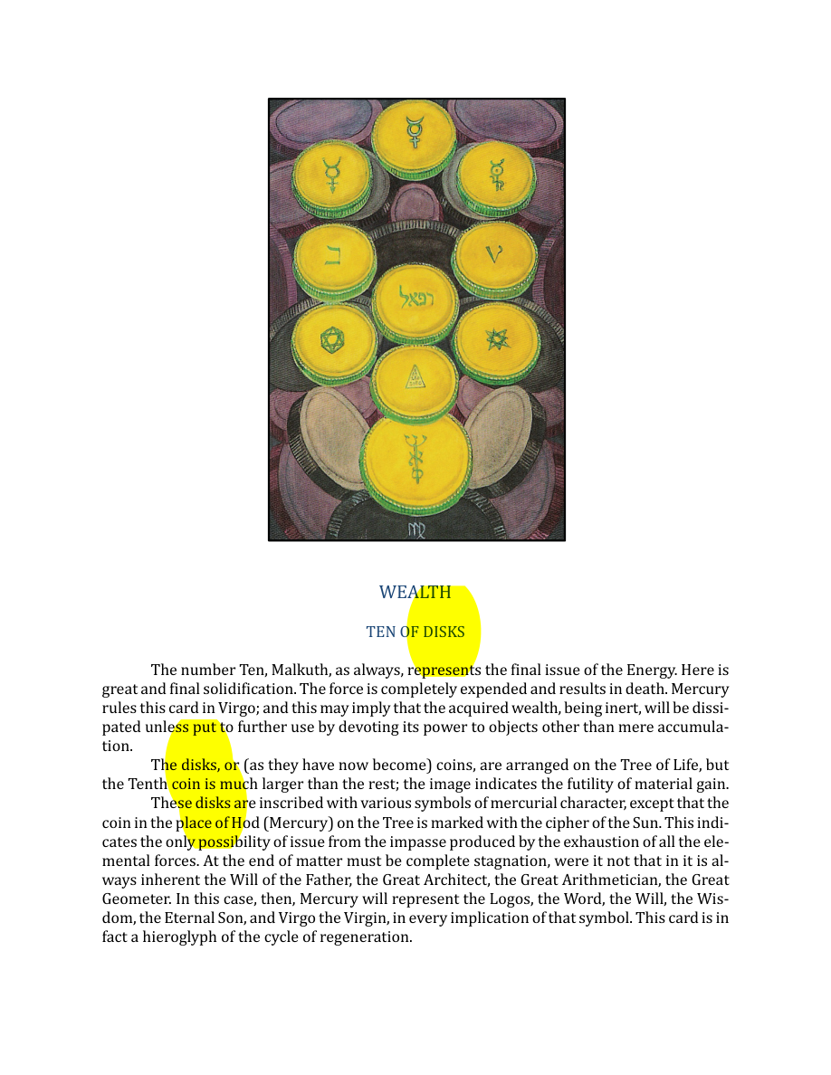 Original scan of The Book of Thoth, PDF page 238