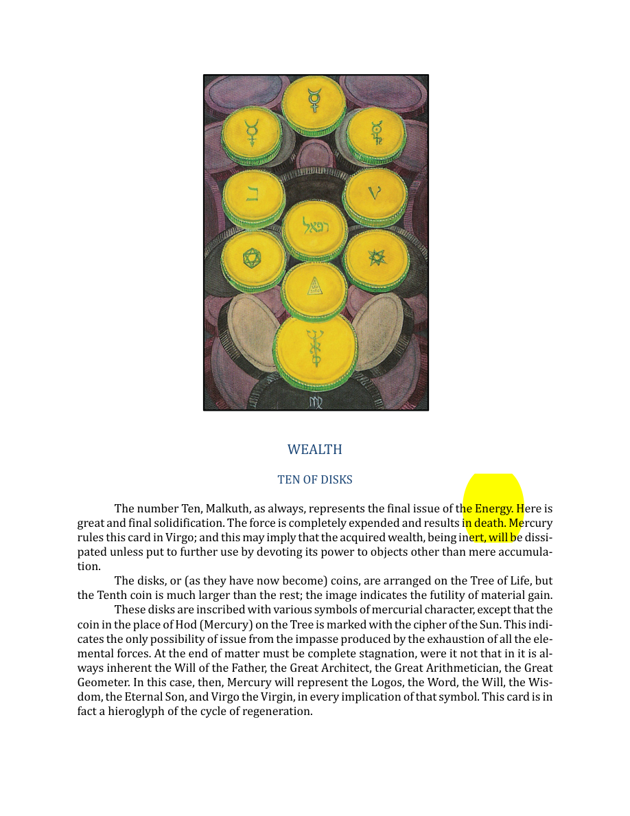 Original scan of The Book of Thoth, PDF page 238