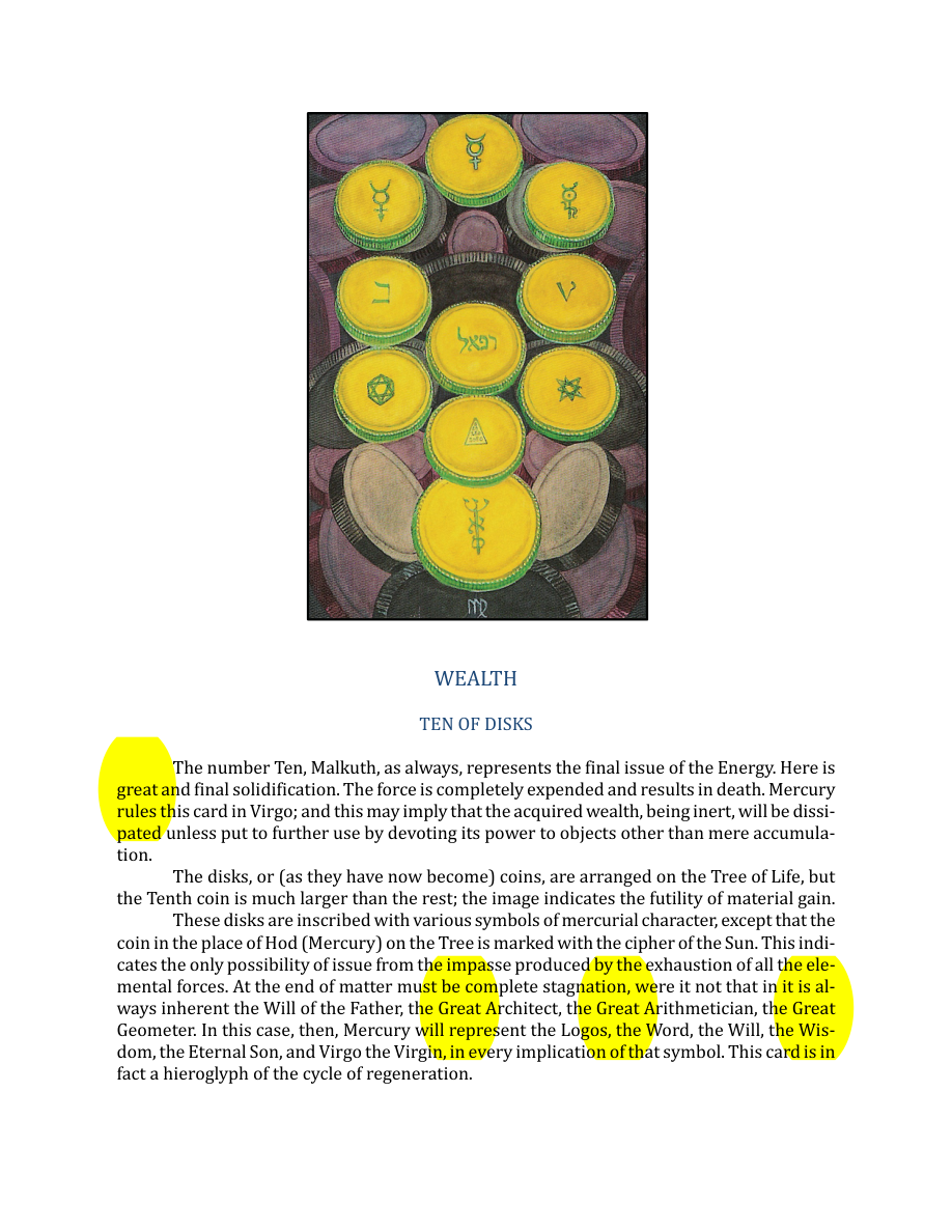 Original scan of The Book of Thoth, PDF page 238