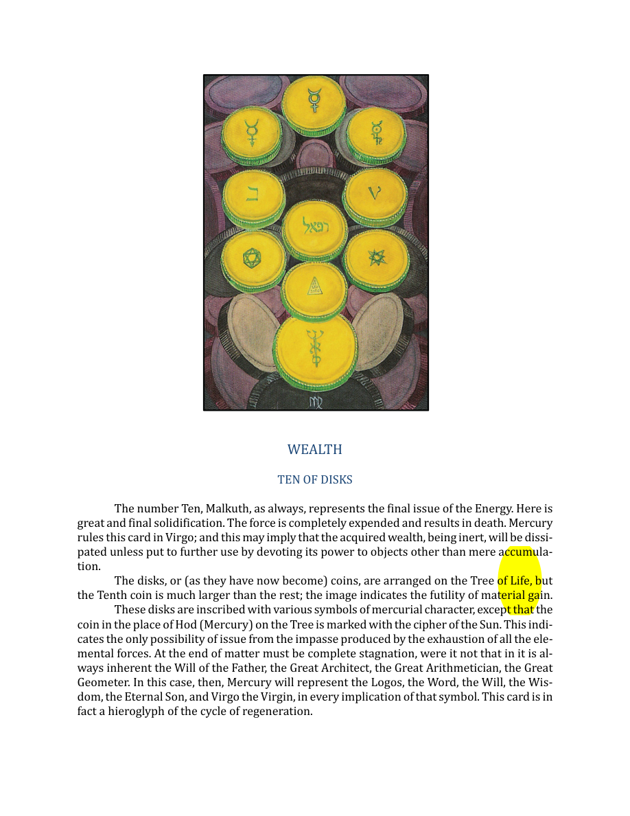 Original scan of The Book of Thoth, PDF page 238