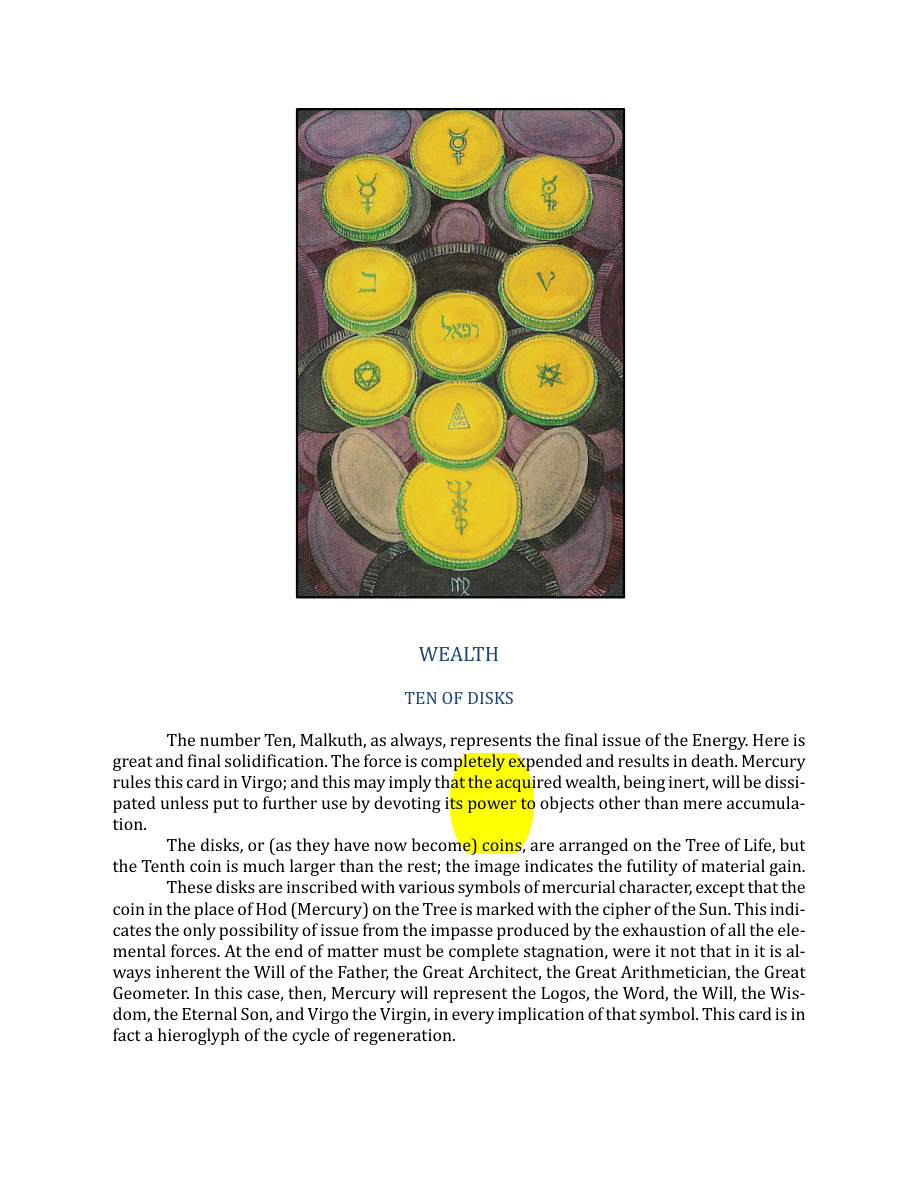 Original scan of The Book of Thoth, PDF page 238